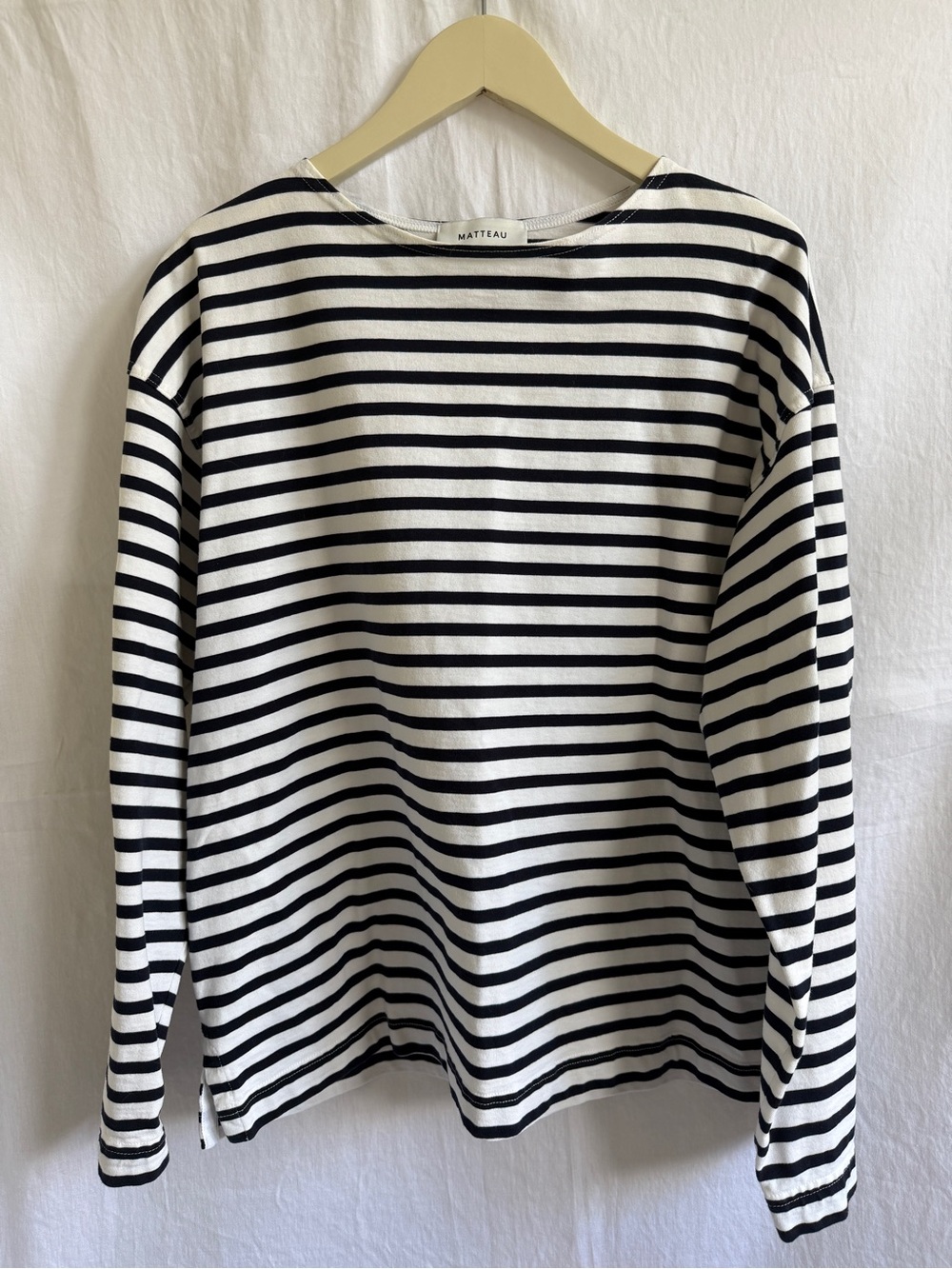 Matteau Breton Striped Long Sleeve Tee